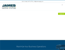 Tablet Screenshot of jamesimaging.com